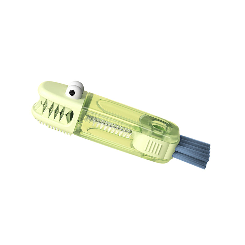 4-in-1 flexibele flesborstel krappe ruimtes